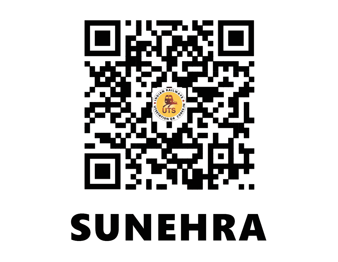 UTS QR Code for SUNEHRA - SFA (NR - UTTAR PRADESH)